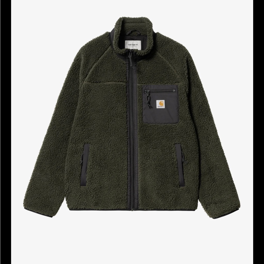 Carhartt Olive Green Sherpa Jacket